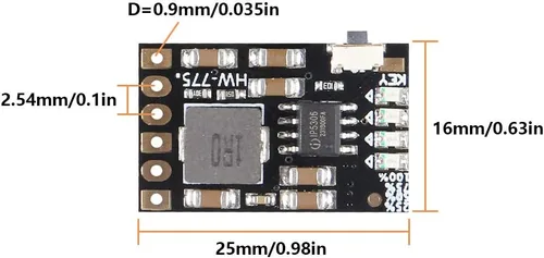 Vista 2 de 8 unids 2A 5V descarga de carga módulo integrado 3.7 V 4.2 V para batería de litio 18650 impulso de carga móvil fuente de alimentación de carga