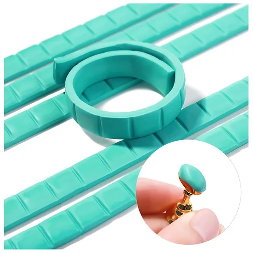 Vista 9 de Arcilla reutilizable para arte de uñas, arcilla adhesiva para uñas, puntas de uñas postizas profesionales, herramienta de manicura adhesiva