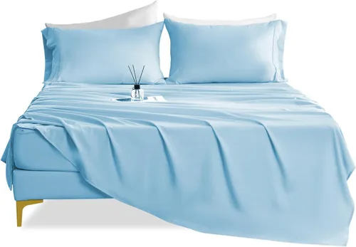 Vista 53 de CozySmile Juego de Sábanas Suaves como Seda Twin XL - Sábanas de Microfibra Transpirable Refrescante de Lujo de 3 Piezas, Bolsillo Profundo de 16