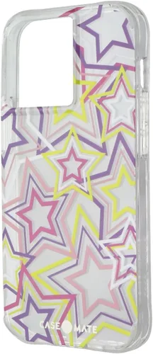 Vista 4 de Case-Mate Funda para iPhone 13 Pro para mujer [protección contra caídas de 10 pies] [carga inalámbrica] Funda de teléfono con impresiones