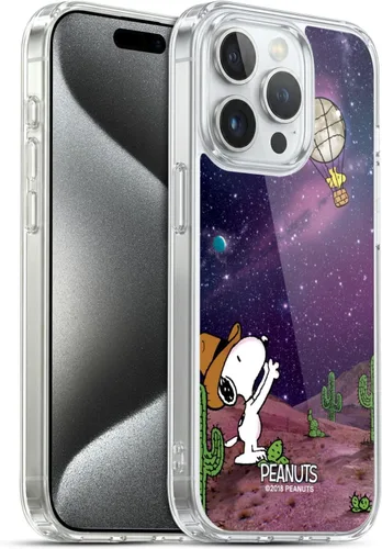 Vista 34 de Head Case Designs Funda de gel con licencia oficial de Peanuts Nebula Cactus Needles Snoopy Space Cowboy [protección de grado militar] compatible