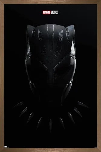 Vista 12 de Trends International Marvel Black Panther: Wakanda Forever - Póster de pared de una hoja, 14.725 x 22.375 pulgadas, versión enmarcada de madera