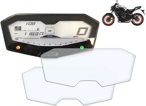 Vista 2 de Película protectora para tablero de instrumentos de protección para Yamaha y AHA MT-07 MT07 FZ-07 FZ07 MT FZ 07 2015-217 motocicleta Scratch Cluster