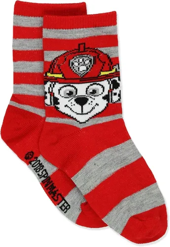 Vista 4 de Nickelodeon Paw Patrol - Juego de 5 calcetines de estilo redondo para niños y niños