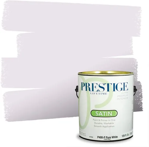 Vista 28 de PRESTIGE Pintura exterior e imprimación en uno, bingo, satén, 1 galón