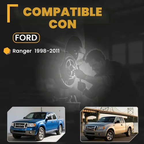 Vista 6 de GSPSCN Conjunto de manija de portón trasero compatible con Ford Ranger 1998