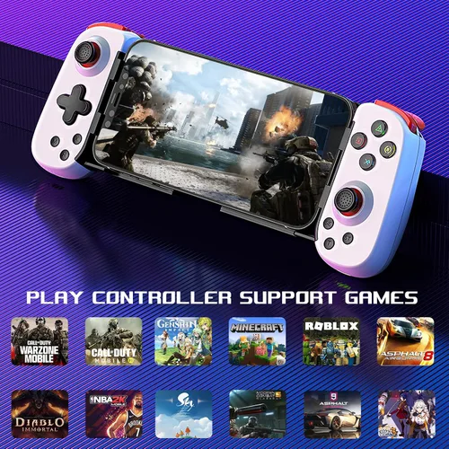 Vista 7 de arVin Wireless Controller for iPhone/iPad/iOS/Android/Tablet/PC/Switch, Phone Game Controller Joystick for Xbox Cloud Gaming/PS Remote Play/Steam