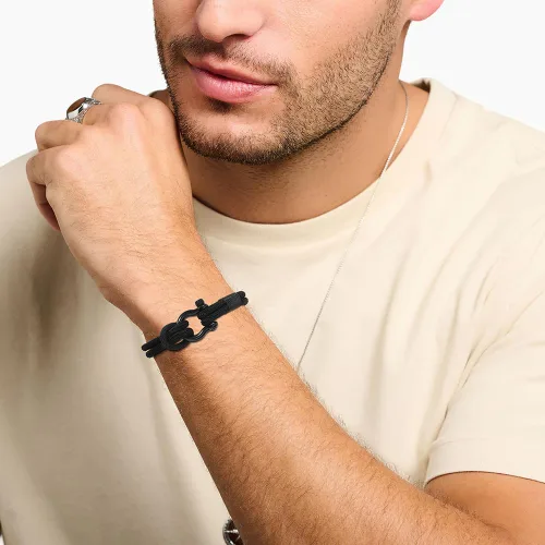 Vista 3 de Pulseras Milan para hombres, regalo inspirador para el día de San Valentín para él, novio, hermano, primo, hijo, nieto, ideas de regalo
