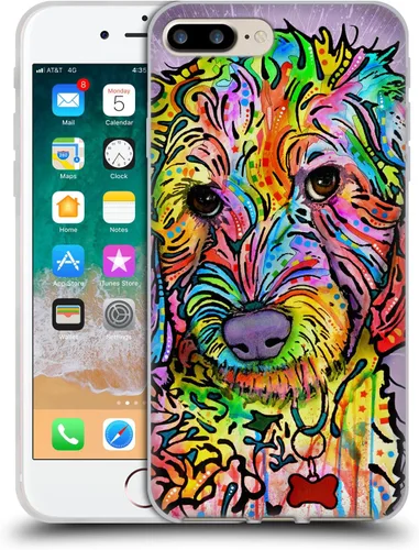 Vista 345 de Oficial Dean Russo perros 3 suave funda de Gel para Apple Iphone 7 Plus/8 Plus, Amy