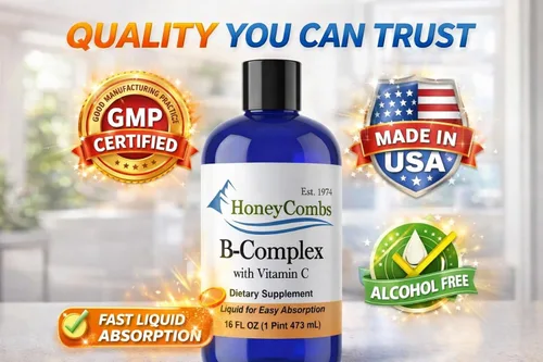 Vista 5 de Complejo B líquido con Vit-C, 16oz