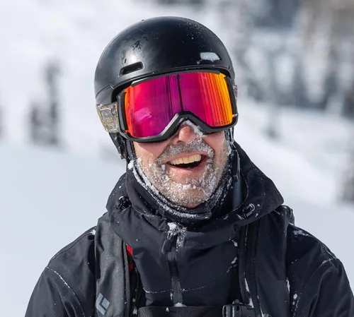 Vista 6 de Giro Revolt Gafas de esquí – Gafas de snowboard para hombres, mujeres y jóvenes con 1 lente VIVID y 1 transparente – Antivaho – OTG