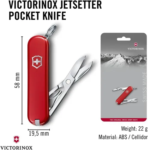 Vista 3 de Victorinox Jetsetter - Cuchillo suizo del ejército, cuchillo de bolsillo