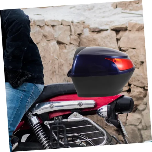 Vista 6 de Vaguelly Tronco de coche eléctrico de motocicleta resistente a la intemperie fácil de instalar para scooter