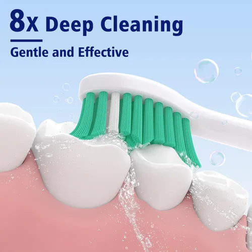 Vista 2 de Toptheway Cabezales de cepillo de repuesto compatibles con mangos de cepillo de dientes atornillables Sonicare E-Series Essence Xtreme Elite Advance
