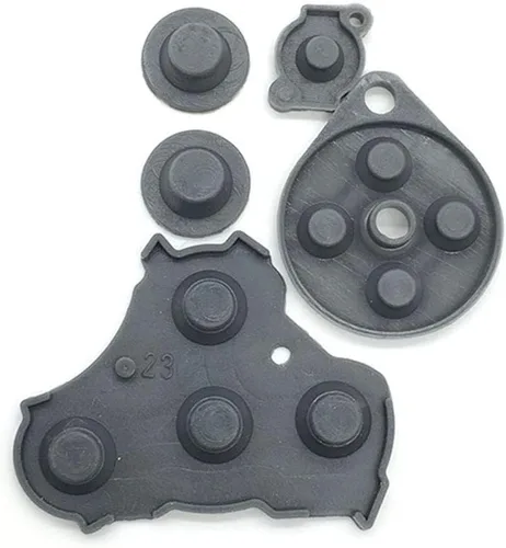 Vista 5 de Replacement Silicone Rubber Pad Conductive for Gamecube NGC Controller Conductive Silicone Button Pad