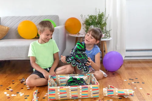 Vista 39 de MammyGol Patines en línea ajustables para niños y niñas, patines con ruedas iluminadas de 4 a 16 años