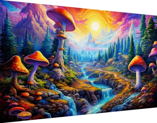 Vista 13 de ijbnhd Castillo de pintura de diamante 5D, kits de pintura de diamantes grandes para adultos, cielo estrellado de bricolaje, taladro completo