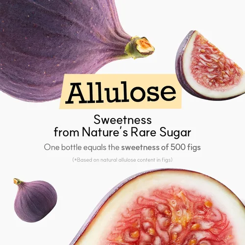 Vista 5 de My Normal Keto Allulose 17.10 onzas – Alulosa 99.52%, fruta del monje, jarabe fino de mezcla de stevia, edulcorante cero calorías, sustituto
