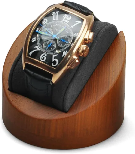 Vista 10 de Soporte de exhibición de madera maciza para reloj individual