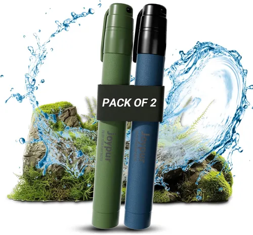 Vista 17 de Pajita de Filtro de Agua Portátil para Supervivencia, Equipo Esencial para Acampar y Senderismo, Pajita de Purificación de Agua para Viajes
