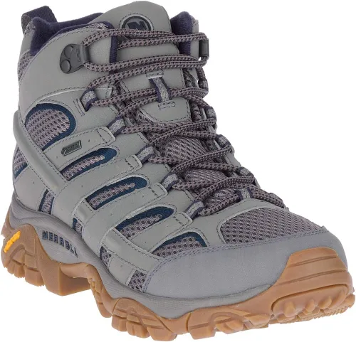 Vista 4 de Botas Merrell Moab 2 Mid de senderismo, impermeables, para hombre