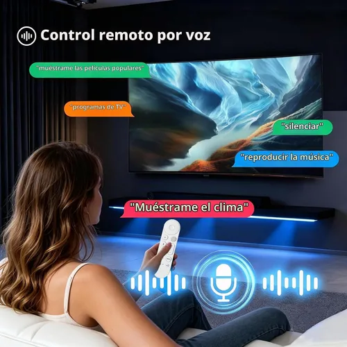Vista 6 de Reemplazo de control remoto por voz GY3LE compatible