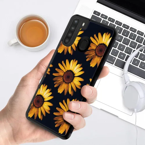 Vista 5 de DAIZAG Funda compatible con Samsung Galaxy A21, protección completa, a prueba de golpes, antiarañazos, funda de poliuretano termoplástico