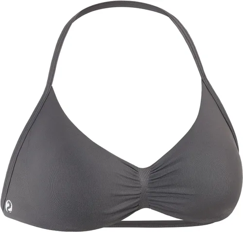 Vista 19 de AUROLA - Brasier deportivo Influence con tirantes delgados para mujer, brasier con relleno y tirantes de impacto sin espalda, para entrenamiento