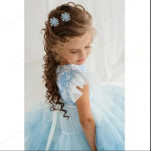 Vista 3 de Pinza para el pelo de copo de nieve, accesorios para el cabello de Navidad para mujer, lazo de Navidad, 4 piezas creativas y elegantes con diamantes