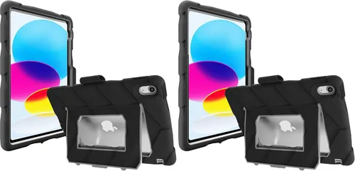 Vista 10 de Estuche Gumdrop Hideaway Compatible con Apple iPad 9ª 8ª 7ª generación (10.2 pulgadas) Diseñado para estudiantes de K-12, maestros y aulas – Con