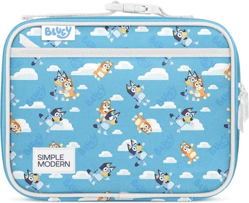 Vista 47 de Simple Modern Fiambrera para niños y bolsa de almuerzo aislada para la Campos de unicornio