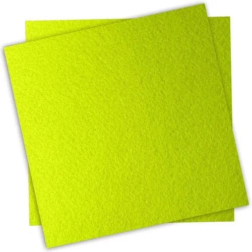 Vista 31 de Hojas de tela de fieltro de 6 x 6 pulgadas para manualidades, 0.039 in de grosor, papel de fieltro de colores surtidos para manualidades de costura