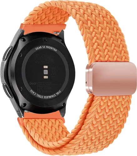 Vista 13 de Correa de nailon compatible con Samsung Galaxy Watch 7/6/5/4/FE 1.732 in 1.575 in/Galaxy Watch 5 Pro 1.772 in/Watch 4/6 Classic 1.850 in 1.811 in