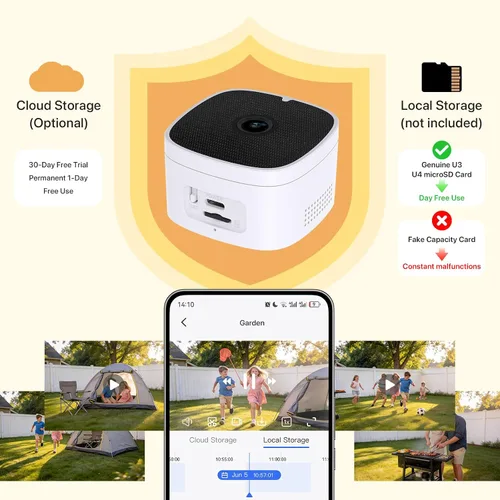Vista 7 de Cámara de Ventana 3MP 2K, SpectraVivid Cámaras de Ventana con Visión Nocturna a Color AI para Seguridad del Hogar, WiFi 2.4G y 5G, Sirena