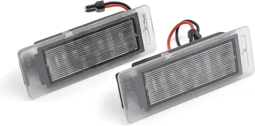 Vista 3 de Conjunto de luz LED de matrícula para Chevy Corvette C7 Impala SS Traverse 2014-2019, Ca'dillac CTS XTS SRX 2011-2019, repuesto OEM 6000K xenón