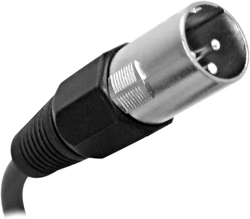 Vista 3 de SEISMIC AUDIO - SAXLX-2 - Cable de conexión XLR rojo macho a XLR hembra de 2 pies - Equilibrado - Cable de conexión de 2 pies