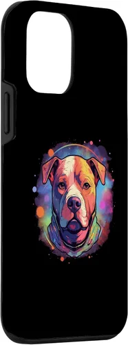Vista 3 de Funda para iPhone 12 mini Pitbull Terrier para hombre y mujer