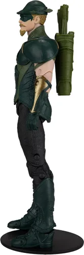 Vista 7 de McFarlane Toys - Figura DC Direct Gaming de 7 pulgadas con cómic - Injustice 2 WV1 - Green Arrow