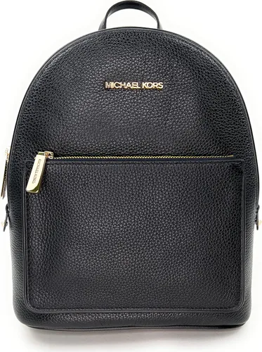 Vista 3 de Michael Kors 35T1G4AB2L Mochila mediana de piel guijarrada Adina Negro