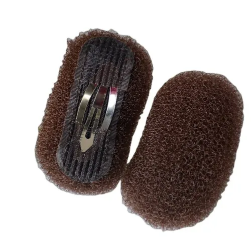 Vista 3 de Insertos de clip para el cabello, 2 piezas de herramientas de estilo de cabello, pinzas para el cabello, insertos de volumen para mujeres y niñas