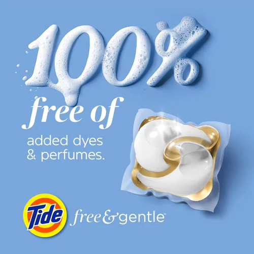 Vista 8 de Tide PODS - Cápsulas de jabón de detergente libre y suave, 76