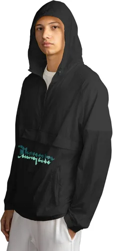 Vista 4 de Champion Big and Tall Rain Jacket - Hoodie Anorak Windbreaker Jacket for Men