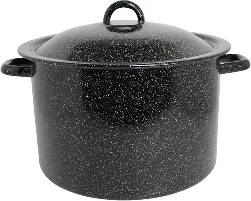 Vista 10 de MIRRO Olla esmaltada de 7.75 qt, color negro