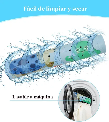 Vista 6 de Secopad Alfombra de Baño para Bañera Antideslizante, Lavable a Máquina, Alfombra Antideslizante de Dibujos Animados para Bañera de Bebé y Ducha
