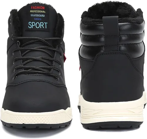 Vista 2 de AFT AFFINEST - Botas de nieve para hombre, impermeables, tenis de senderismo