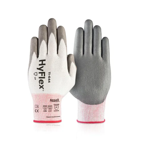 Vista 5 de Ansell HyFlex 11-644 - Guante de seguridad ligero de polietileno con muñeca de punto