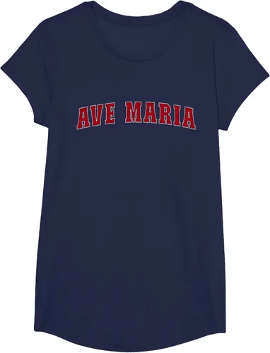 Vista 24 de Ave Maria FL Florida - Camiseta, Negro