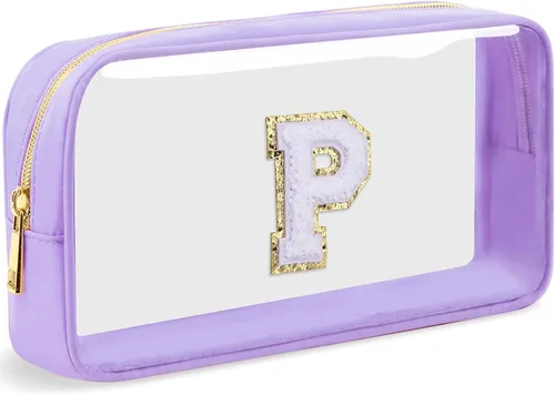Vista 53 de Bolsa de Maquillaje Transparente Pequeña Bolsa de Cosméticos Bolsa de Viaje de Artículos de Aseo Bolsa Transparente con Cremallera Bolso Organizador