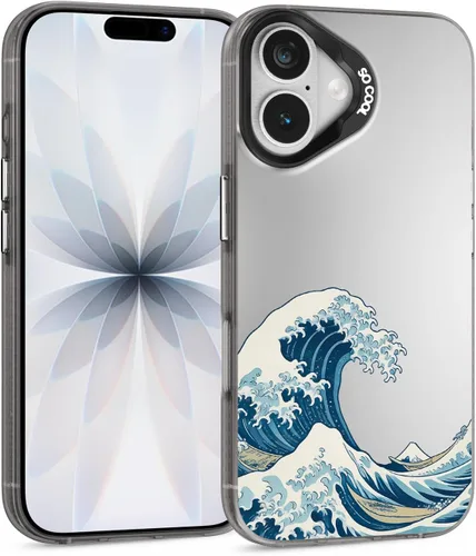 Vista 27 de Funda para iPhone 12 Pro Max (protección contra caídas de grado militar) Funda de teléfono de TPU a prueba de golpes, medusa-12PM Azul