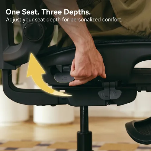 Vista 10 de SIHOO B300 Pro Ergonomic Office Chair Without Footrest, 4D Lumbar Support Negro